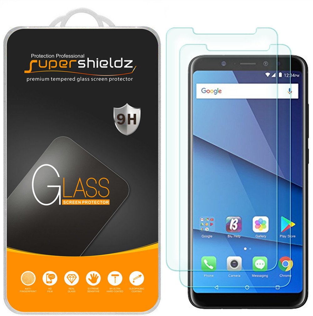 Supershieldz (2 Pack) Designed For Blu (Vivo Xl3 Plus) Tempered Glass Screen Protector, Anti Scratch, Bubble Free
