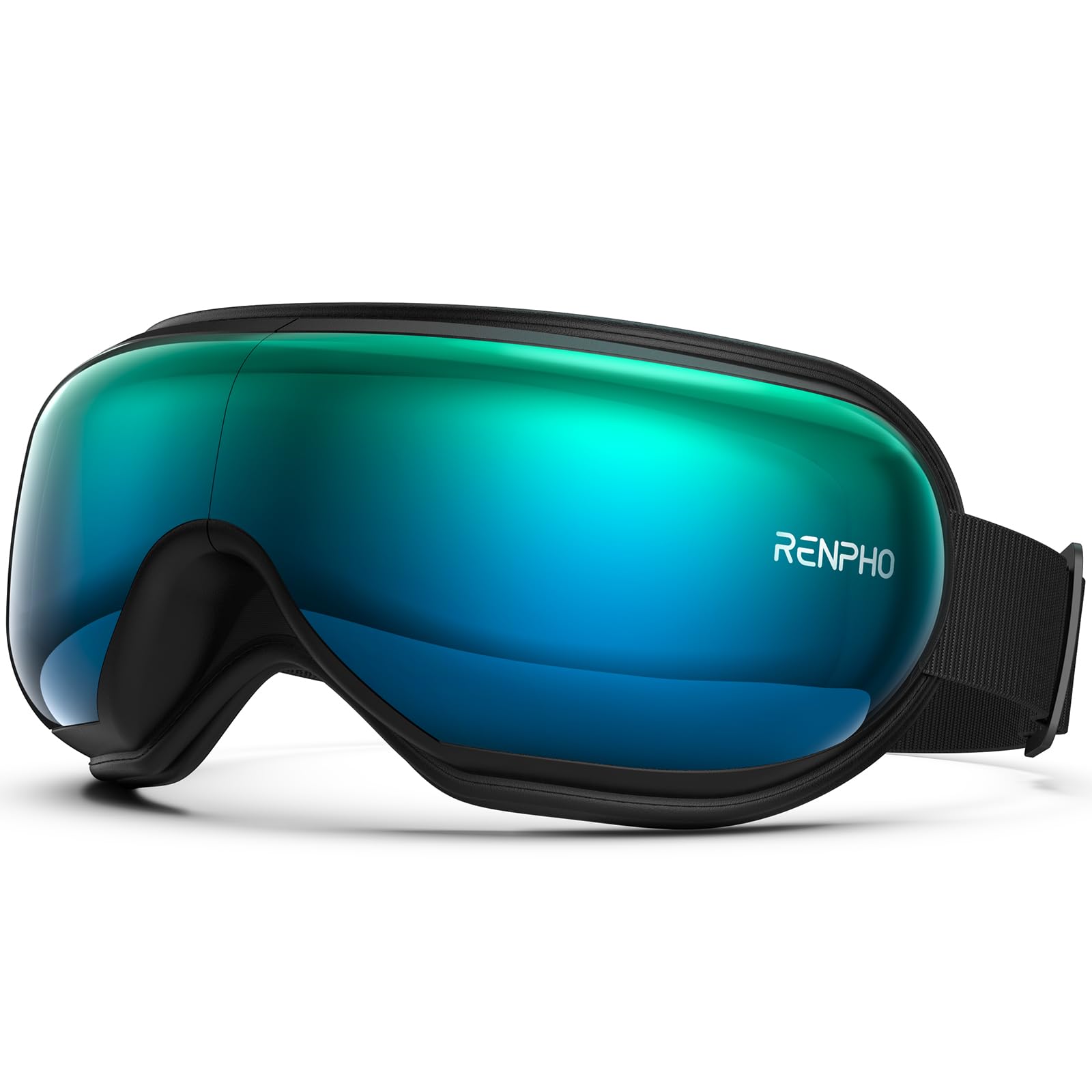 RENPHO Eyeris 1 Eye Massager with Heat, Birthday Gifts Eye Mask for Mom Dad Women Men Her Him, Smart Sleep Mask with Voice for R