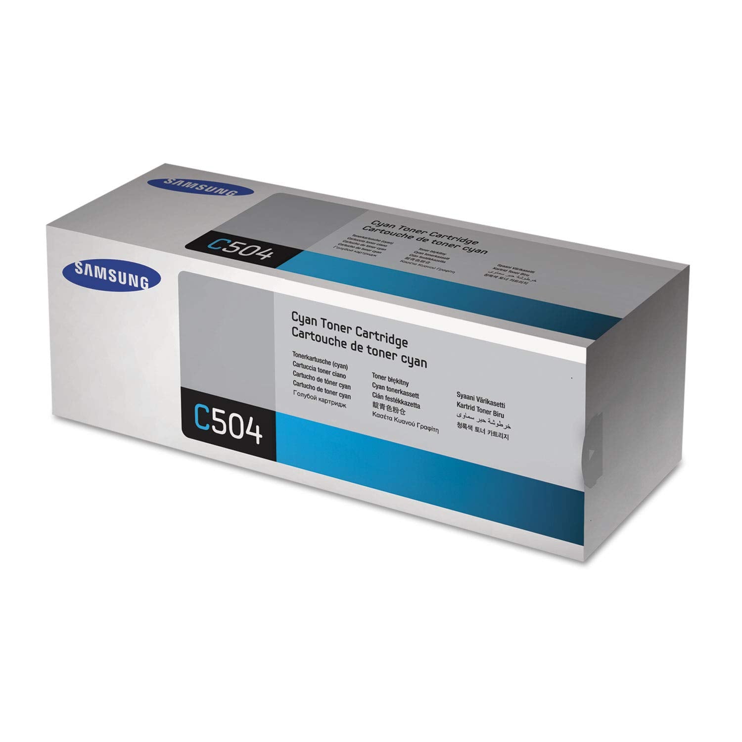 Hp Samsung Electronics Clt-C504S Toner For Clp-415Nw, Clx-4195Fw, Sl-C1810W, Sl-C1860Fw, Cyan (Su029A)