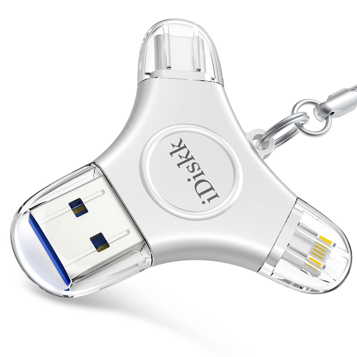 App*Le Certified Idiskk 1Tb Iphone 16 And 15 Photo Flashdrive For Iphone Photo Stick Usb  C Ipad Pro Android Samsung For Iphone 15/14/14 Pro/13/13 Pro/12 Pro/12/11, Thumb Drive Ffor Iphone Photos