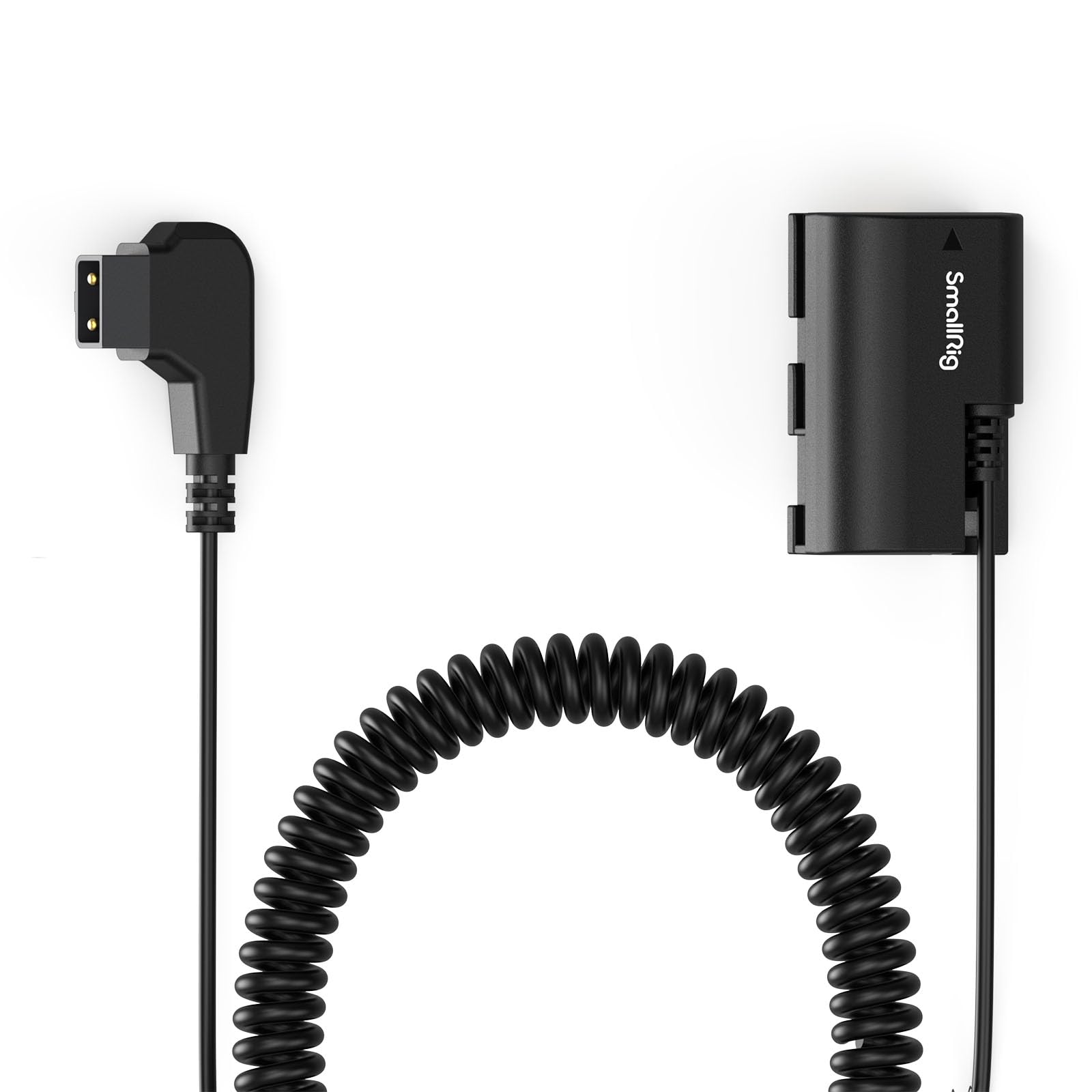 SmallRig D-TAP to LP-E6NH Dummy Battery, LP-E6NH Coiled Power Cable for Canon R5, R5 C, R6, R7, R, 5D II/III/IV, 6D, 6D II, 7D, 