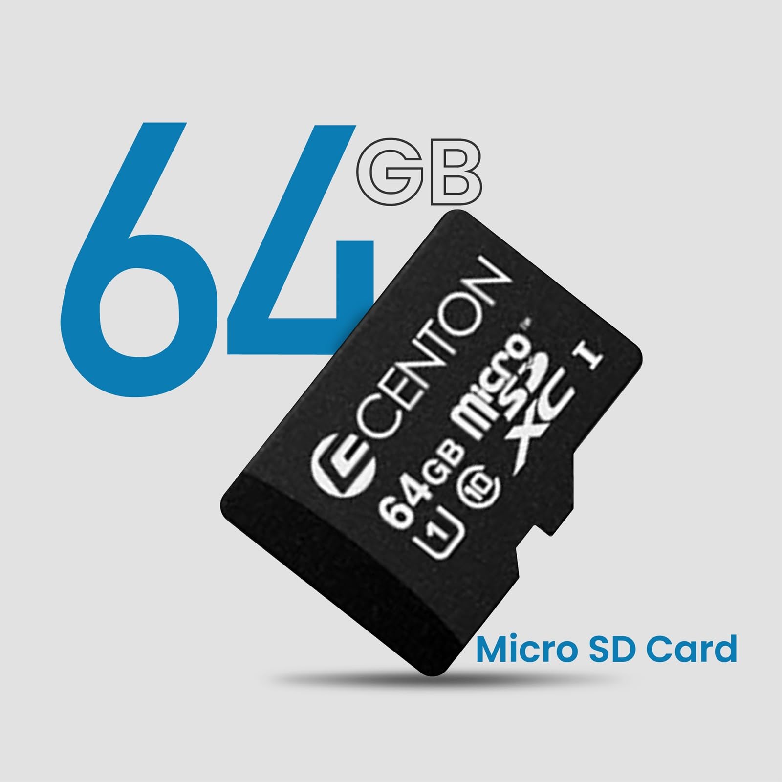 Centon Electronics Micro Sd Card, Ultimate Memory Card For Phones, Tablets, Cameras, And More, 64Gb