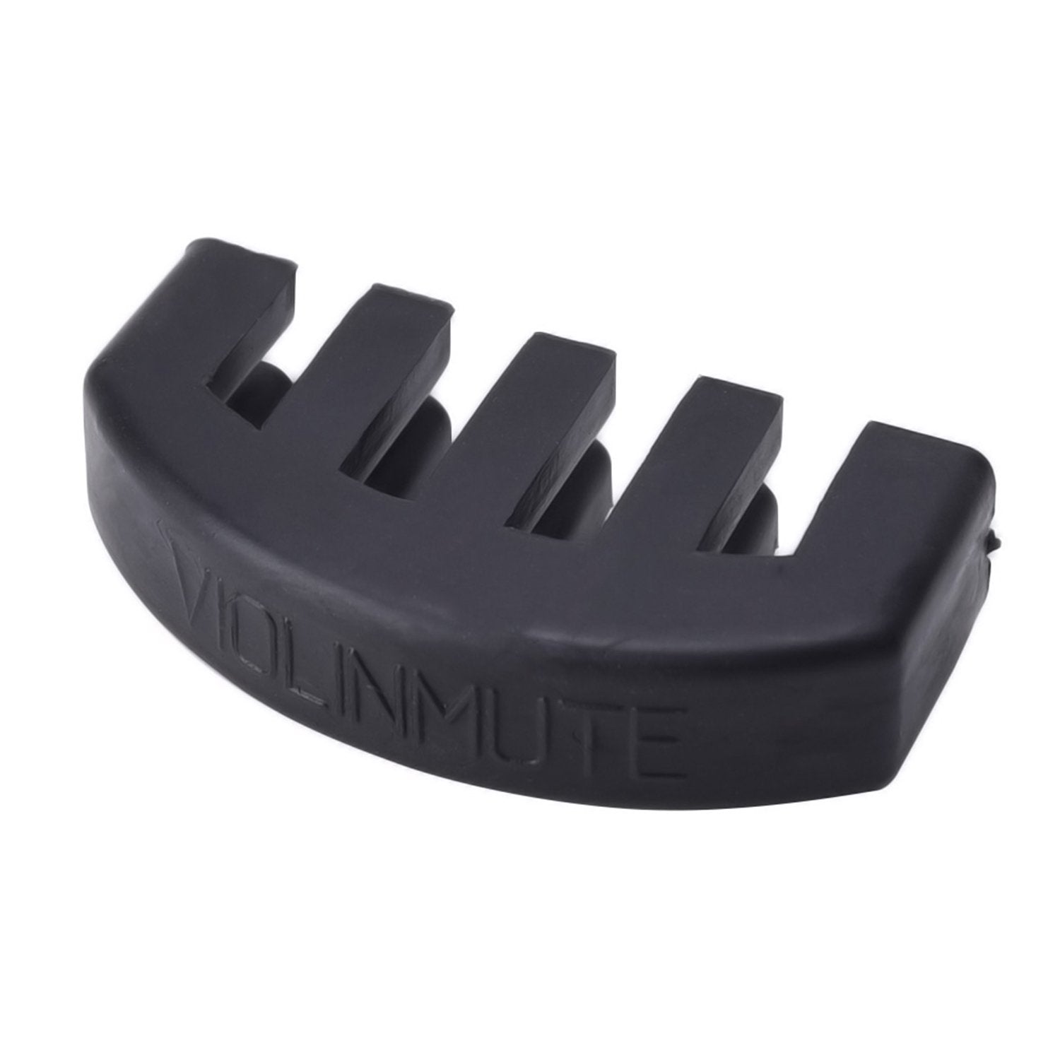 Eboot Rubber 4/4 Violin Practice Mute, Black