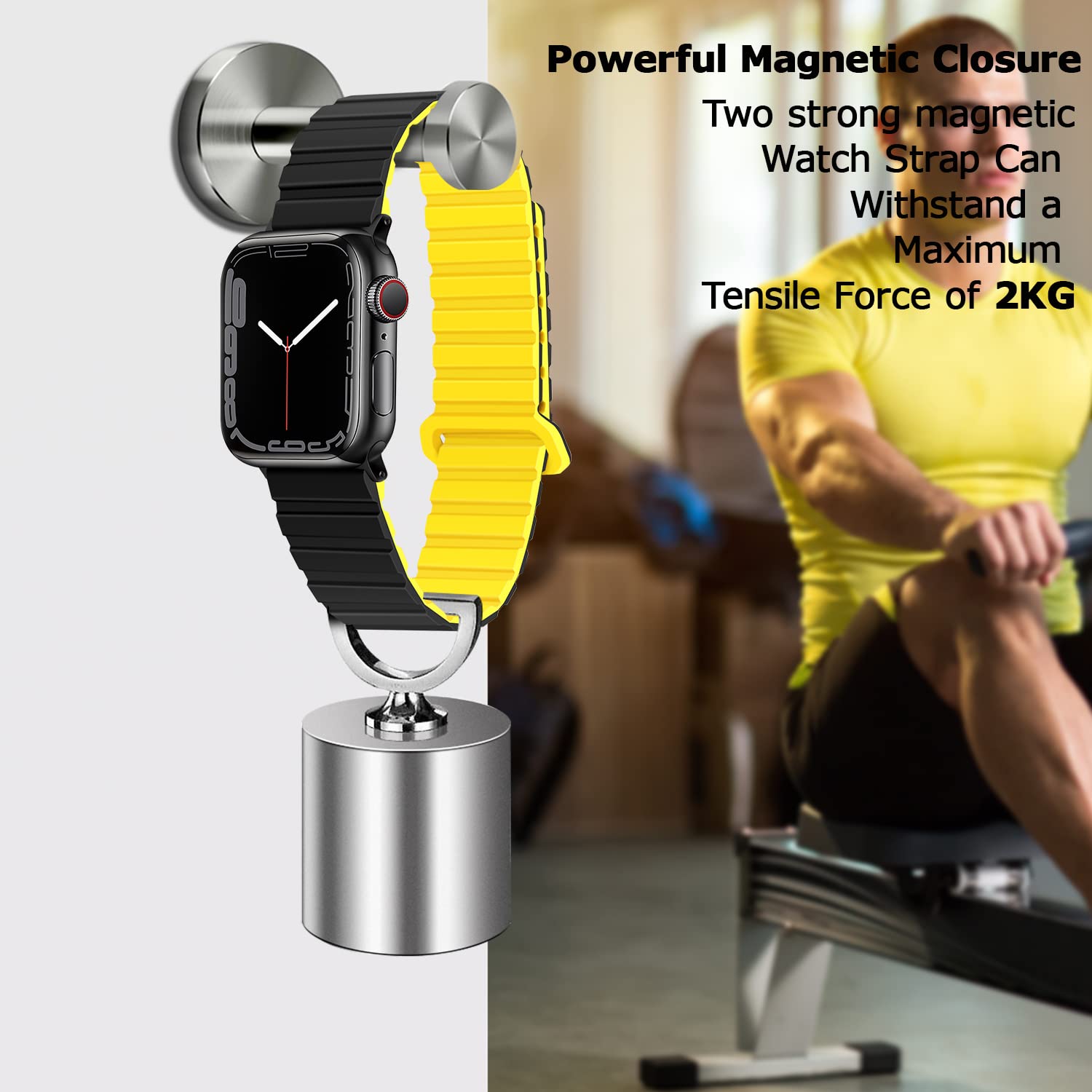 Tasikar Compatible With Apple Watch Band 41Mm 40Mm 38Mm Silicone Magnetic Loop Bands [Double Sided Wearable] Designed For Apple