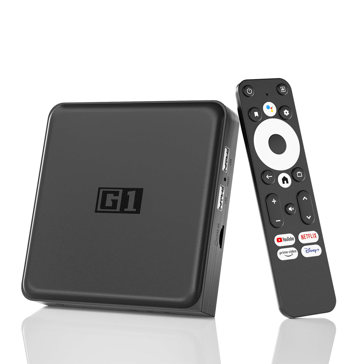 Kinhank Android 11.0 Tv Box, G1 Smart Tv Box, Compatible With Netflix Google Certified, Streaming Media Player, Ultra 4K Hdr 10+