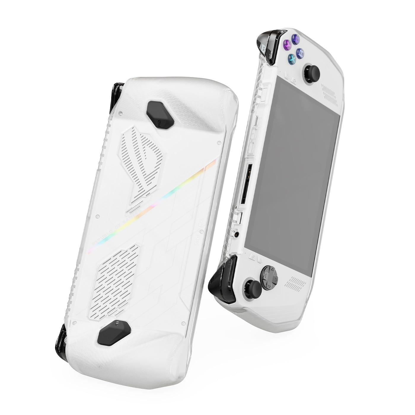 Skull & Co. Gripcase Ally For Rog Ally: A Soft Protective Case With Textured Grips Full Protection And Stand, Shock Absorption N