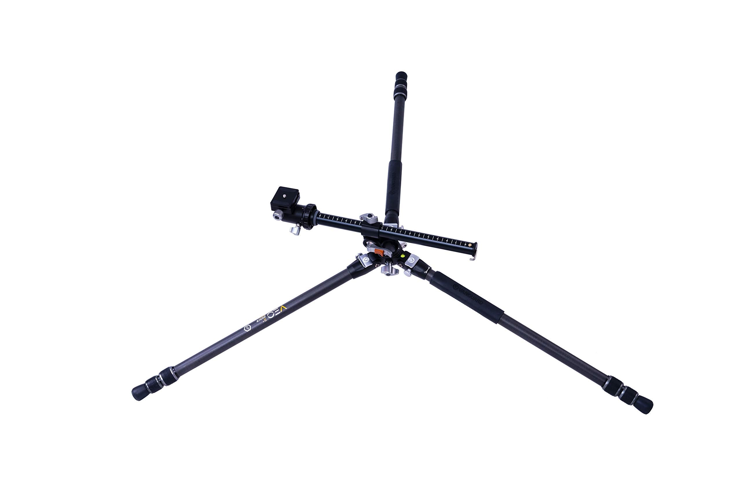 Vanguard Veo3+263Cb Carbon Fiber Tripod With Ball Head And Multi Angle Center Column For Overhead Shots