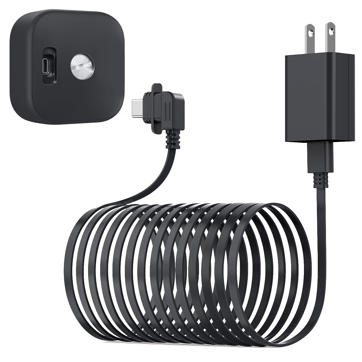 Itramax 20Ft Power Cable And Adapter Compatible With Blink Outdoor 4 Camera,Flat Usb C Blink Outdoor 4Th Gen Charging Cord,Water