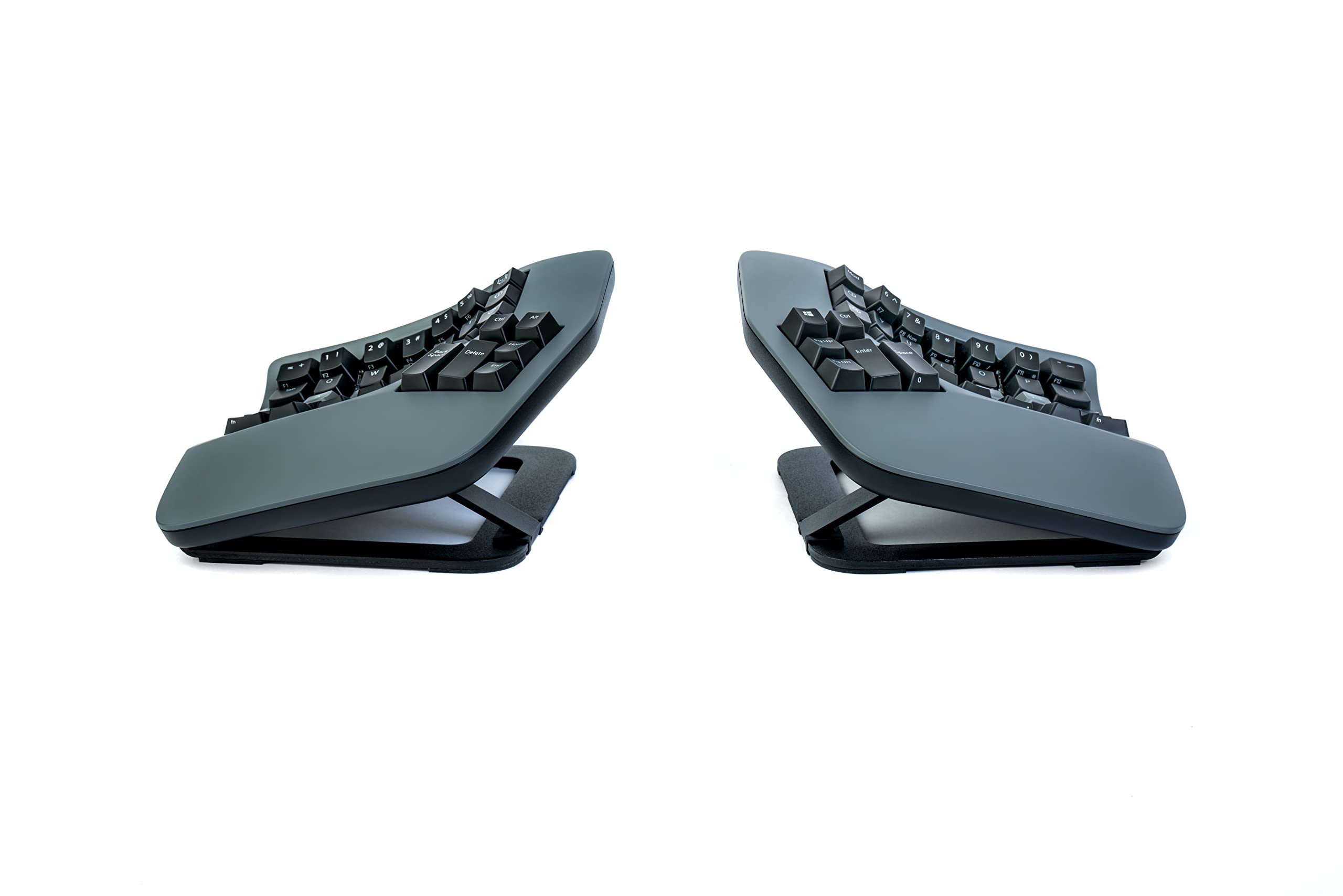 KINESIS Advantage360 Bluetooth Ergonomic Keyboard - Mechanical, Programmable, Contoured, Dark Gray, Model KB360-PRO-GBR