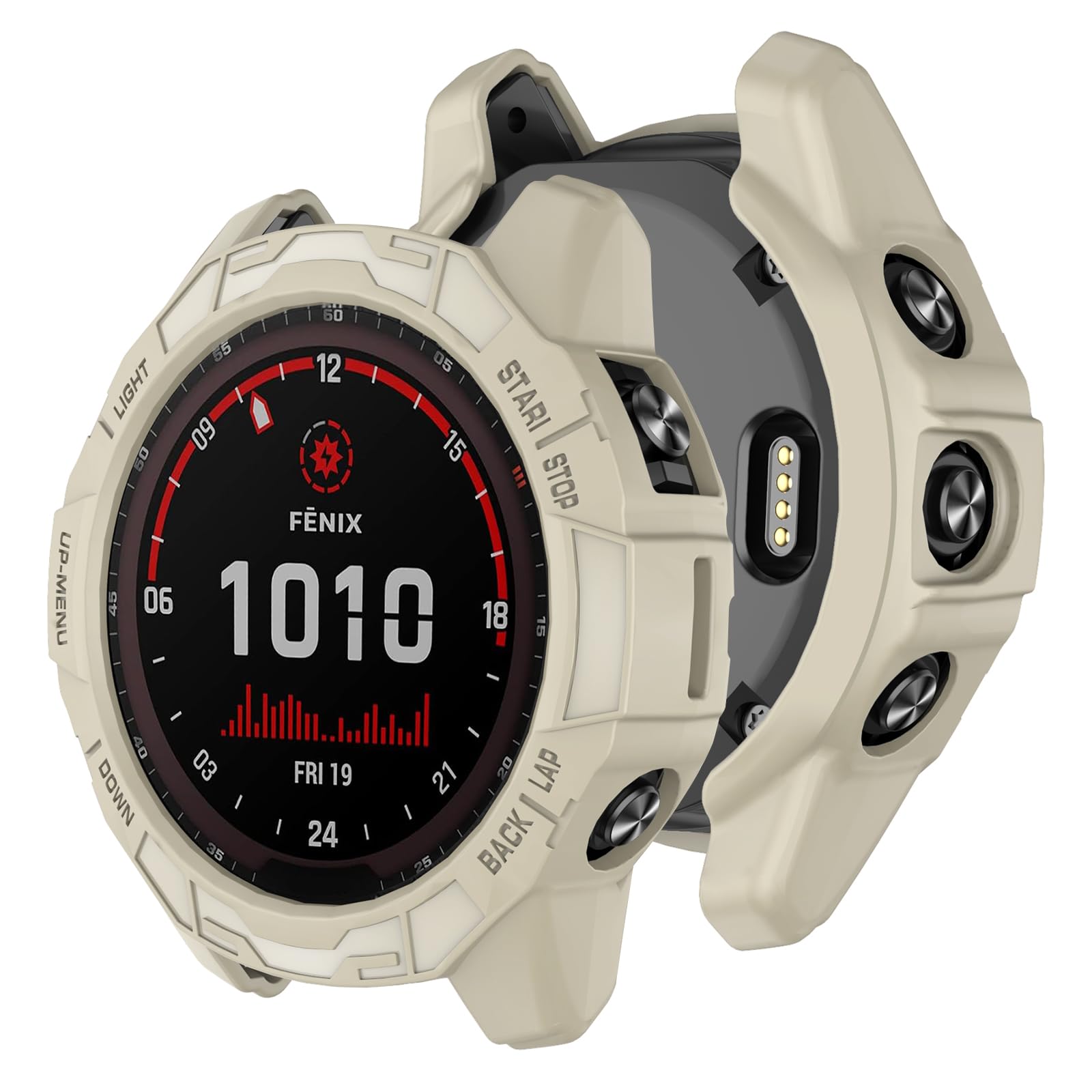 Isabake Case Cover Compatible With Garmin Fenix 7X/Fenix 7X Pro/Epix Pro 51Mm, Soft Anti Drop Replacement Protective Cases Smart