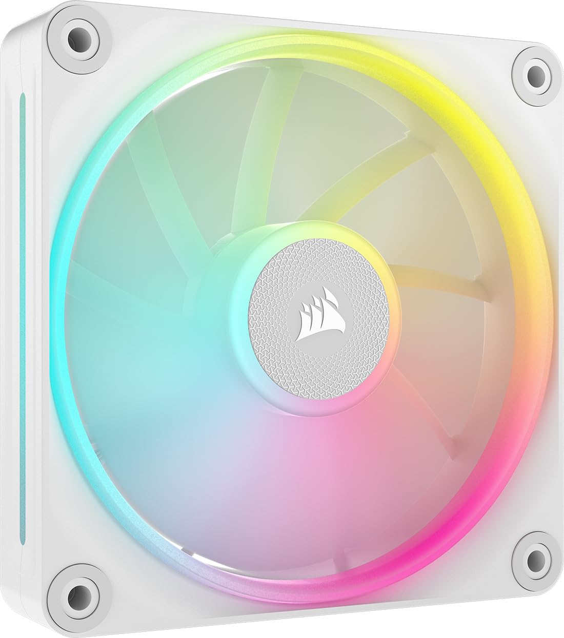 CORSAIR iCUE Link LX120 RGB 120mm PWM Fan Single Pack  Dual Light Loops  Requires iCUE Link System Hub (Sold Separately)  COR