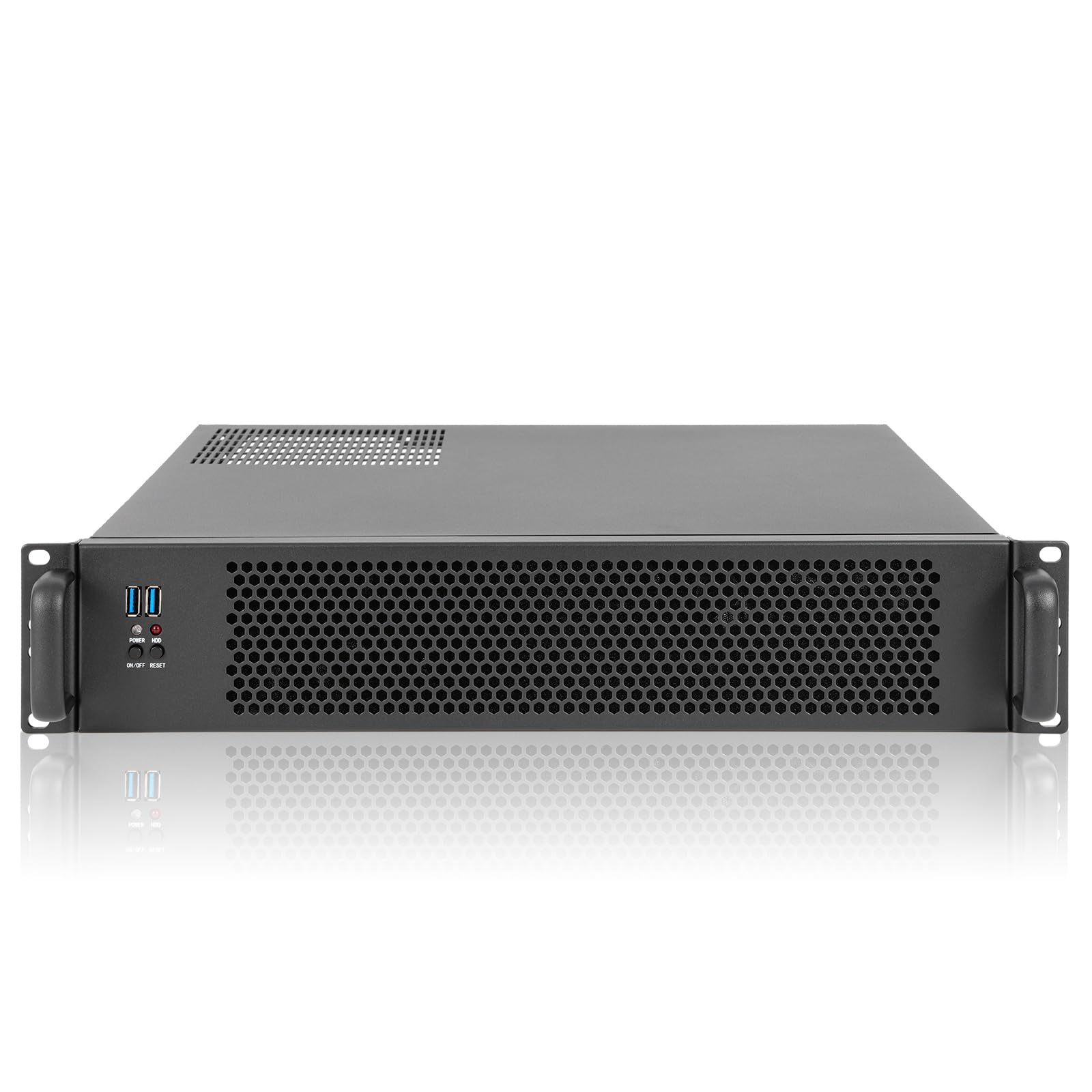 Rackchoice Microatx/Mini Itx 2U Rackmount Server Chassis Max 7X3.5 Bay / Usb3.0 With 2.0 Adapter Support Atx Psu Either Top Or S