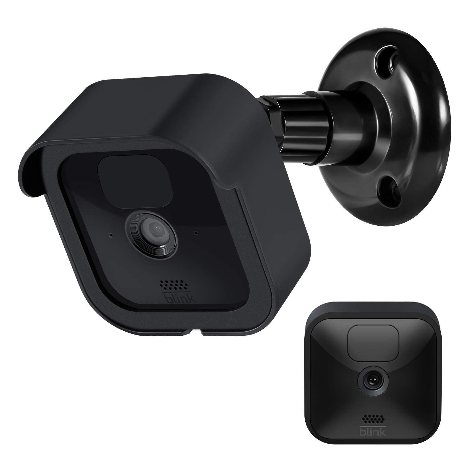 Sonomo Blink Outdoor Camera Mount(3Rd Gen), Weatherproof Protective Housing Cover With 360 Degree Adjustable Wall Mount For Blink Outdoor Camera And Blink Indoor Security Camera System (Black)
