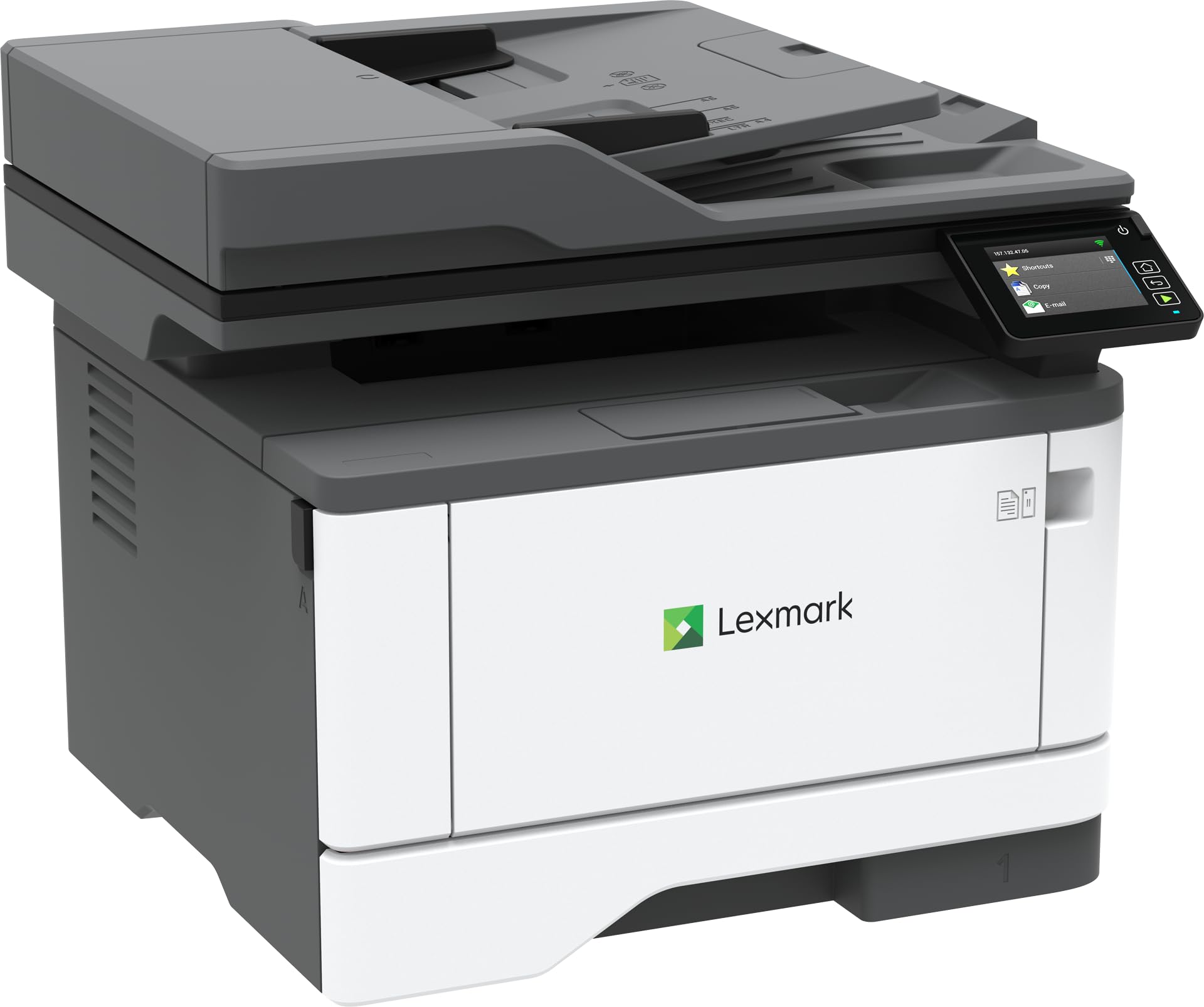 Lexmark Mx331Adn Black And White All-In-One Printer With Touchscreen, Laser Device With Optional Wireless Connection, Duplex Pri