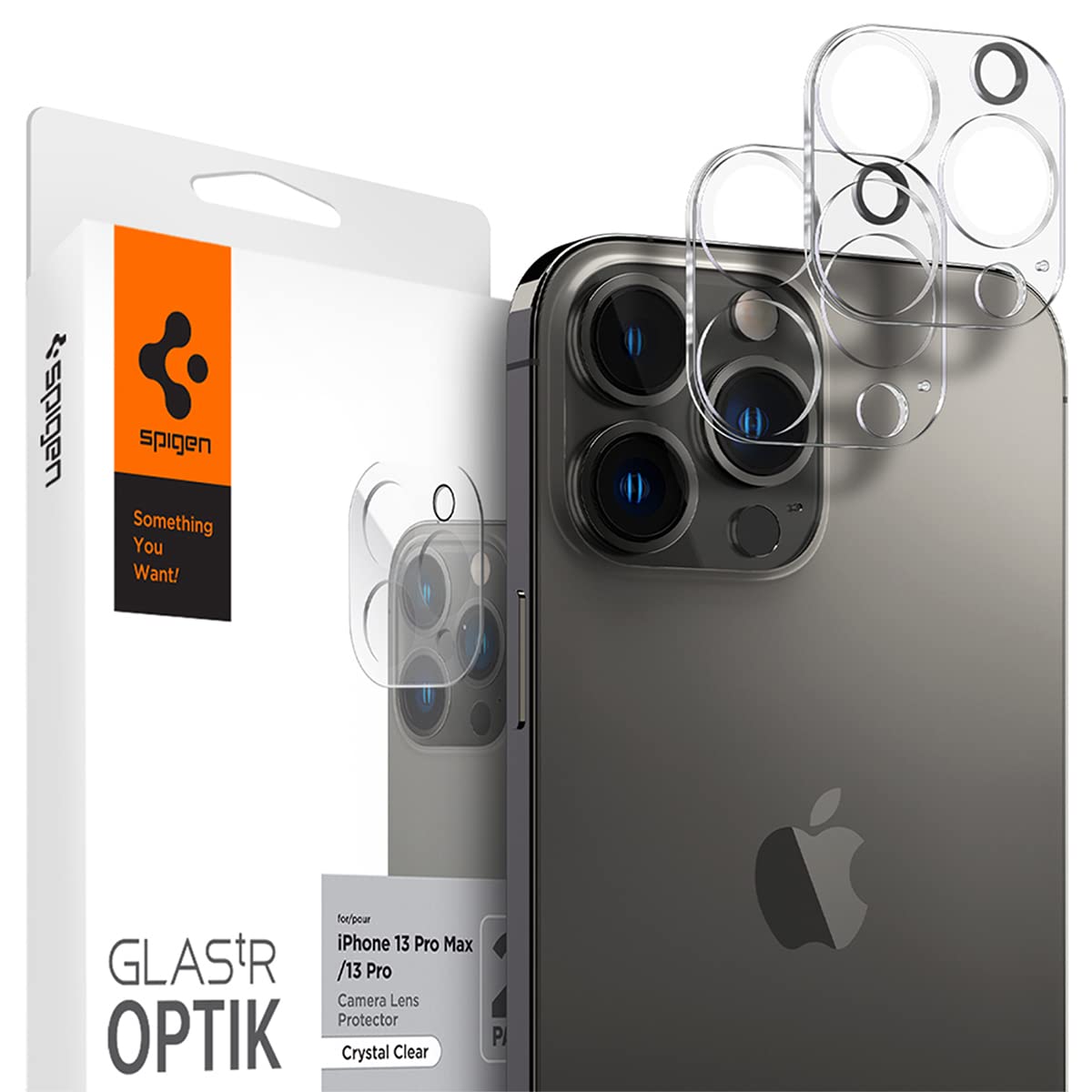 Spigen Camera Lens Screen Protector Glastr Optik] Designed For Iphone 13 Pro Max (2021)  Iphone 13 Pro (2021)   Clear 2 Pack]A