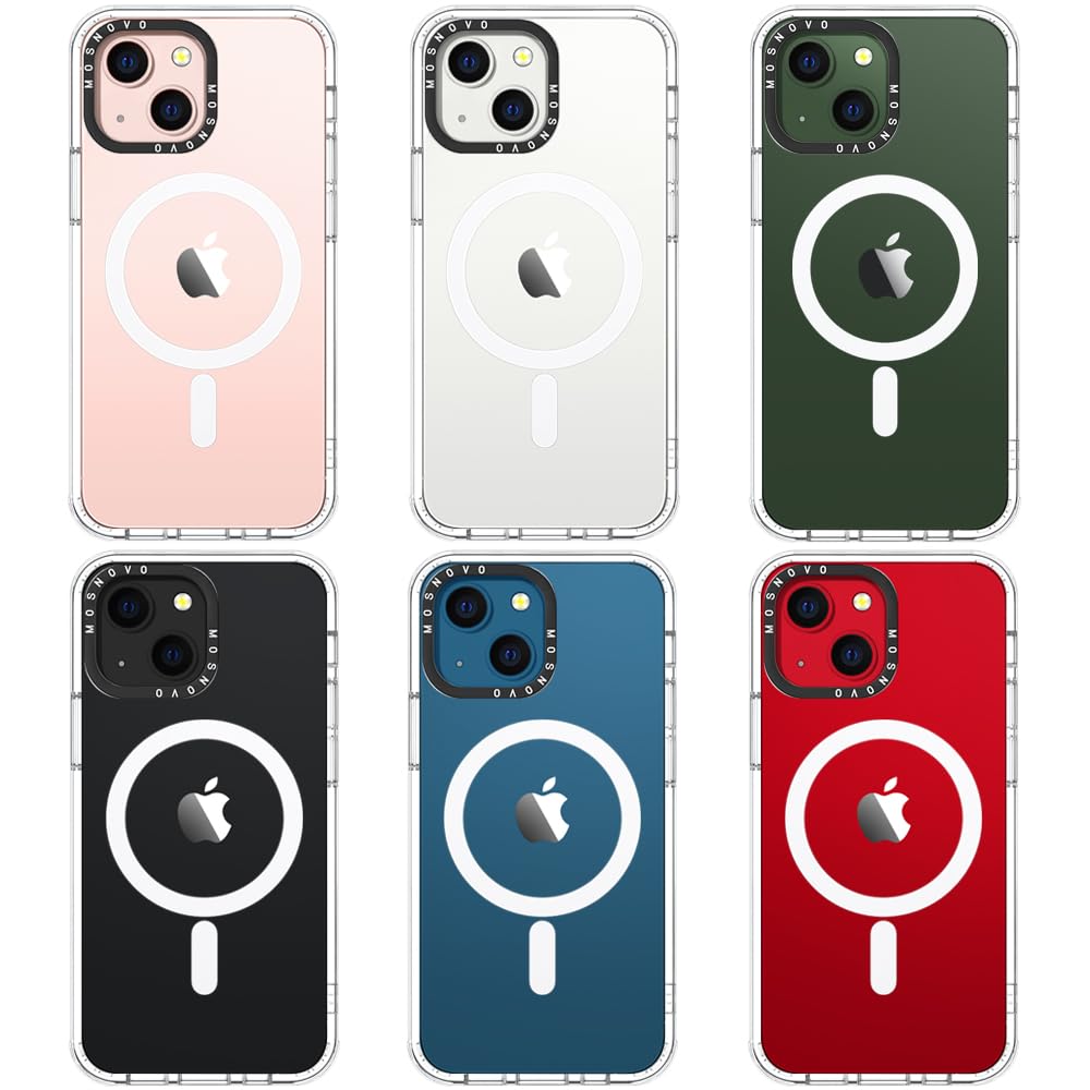 Mosnovo Case For Iphone 14 / Iphone 13, [Compatible With Magsafe] [Buffertech 6.6Ft Military Grade Drop Protection] [Anti Peel O