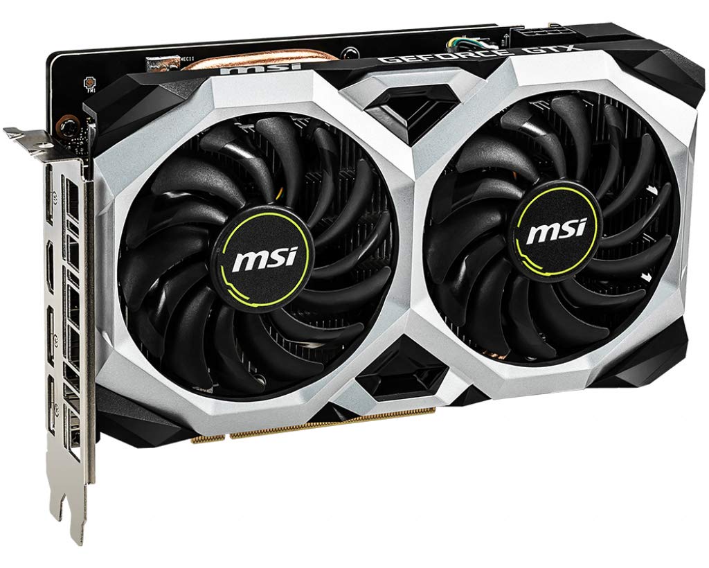 Msi Gaming Geforce Gtx 1660 Ti 192-Bit Hdmi/Dp 6Gb Gdrr6 Hdcp Support Directx 12 Dual Fan Vr Ready Oc Graphics Card (Gtx 1660 Ti