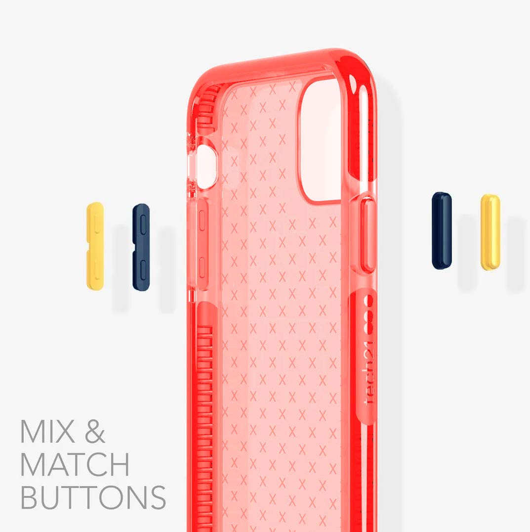 Tech21 Evo Check For Apple Iphone 11 Pro Max With 12 Ft Drop Protection Coral
