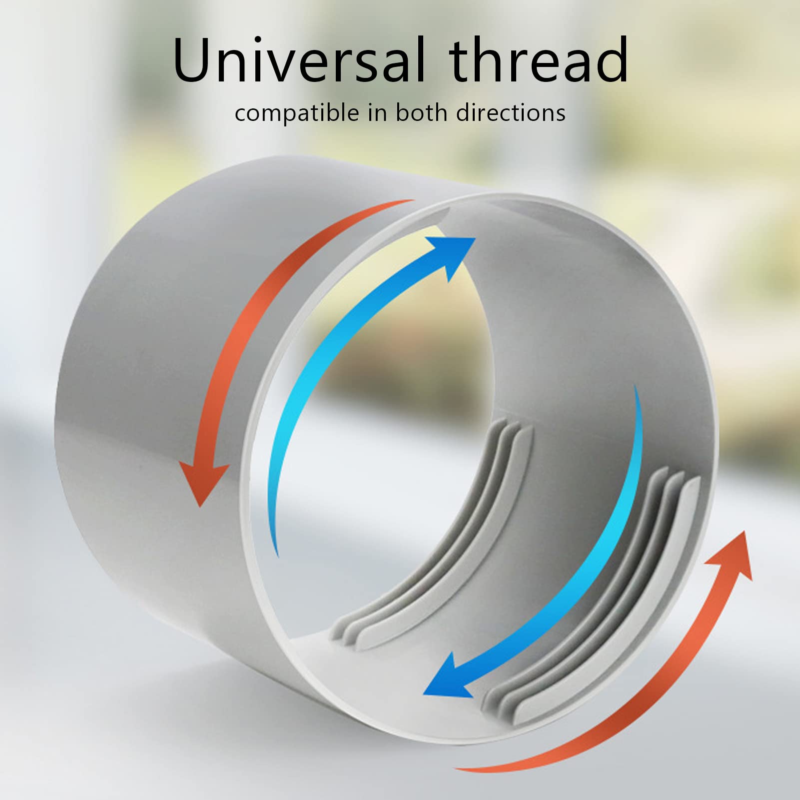 Air Conditioner Exhaust Hose Tube Connector Ac Unit Tube Connector Cw Ccw Air Conditioning Accessories For Portable Mobile Air C