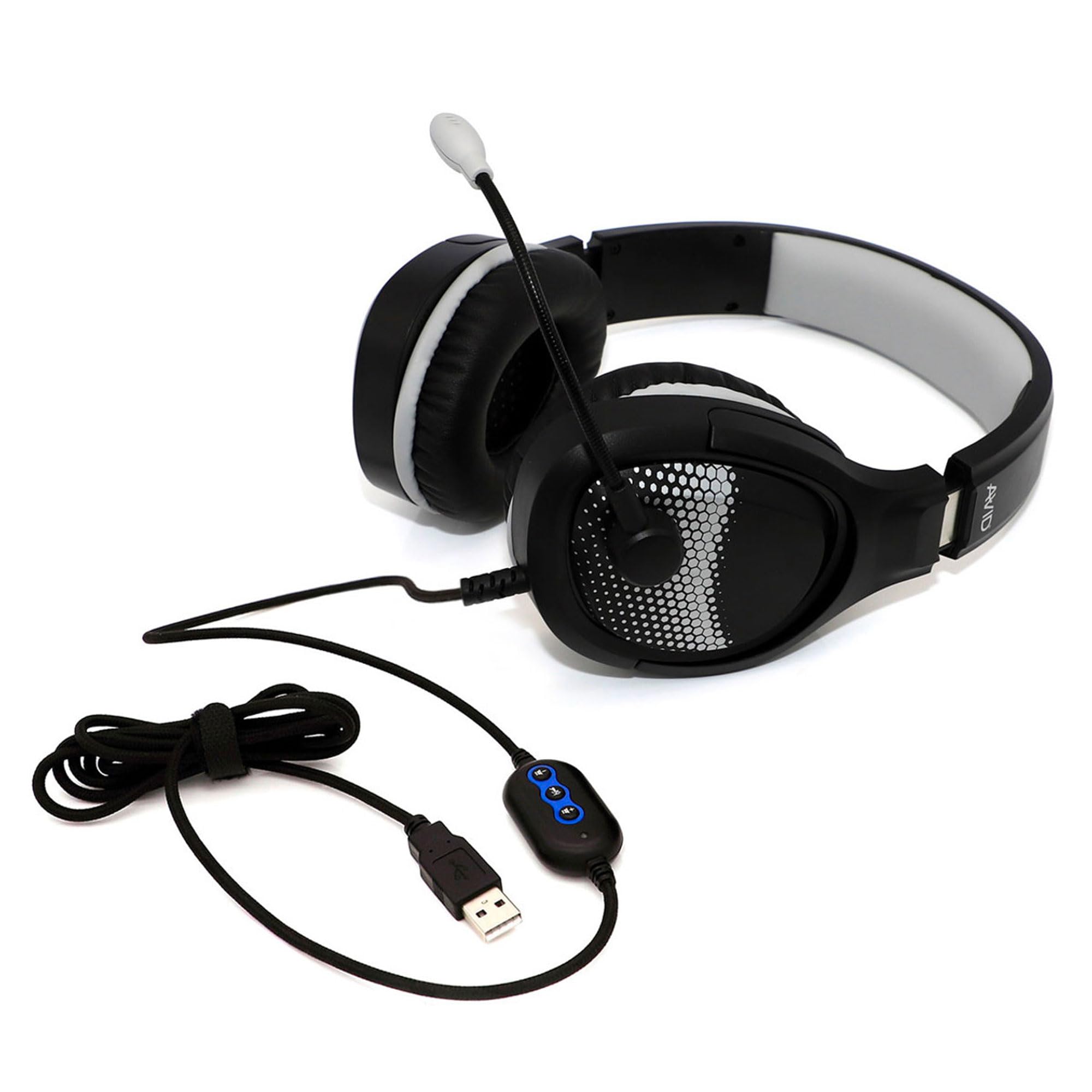 AVID AE-79 USB Headset, Black