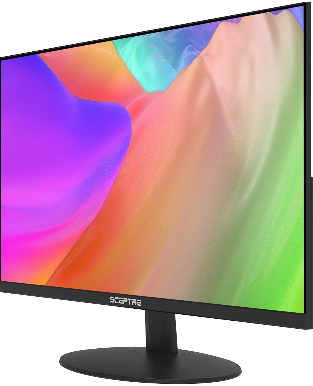 Sceptre Ips 24-Inch Computer Led Monitor 1920X1080 1080P Hdmi Vga Up To 75Hz 300 Lux Build-In Speakers 2021 Black (E249W-Fpt)