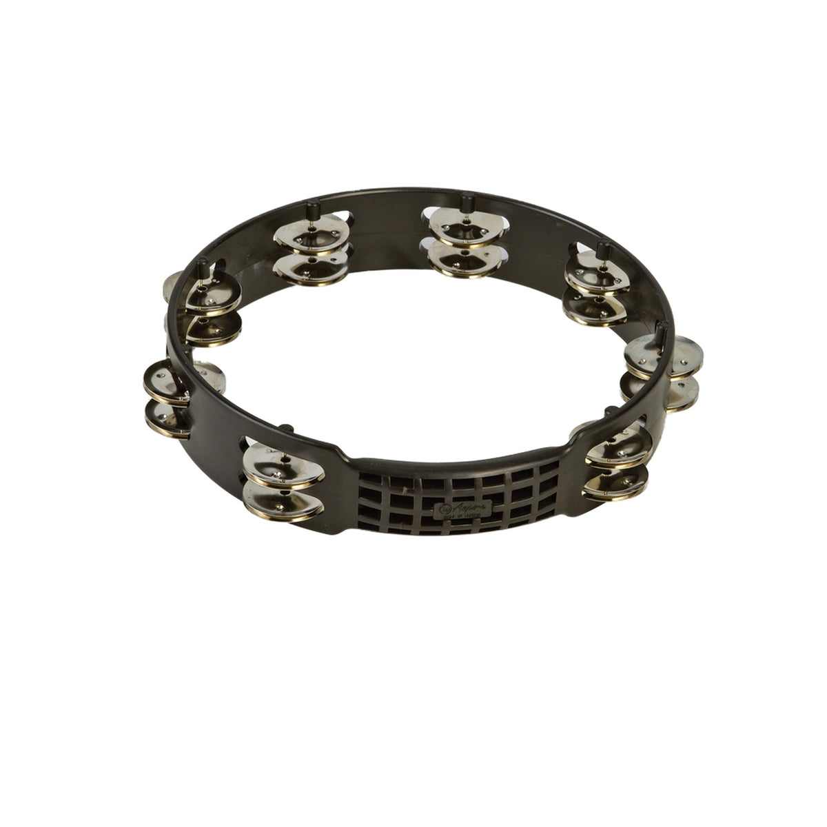 Latin Percussion LPA190 Aspire 10 Inch Tambourine Black