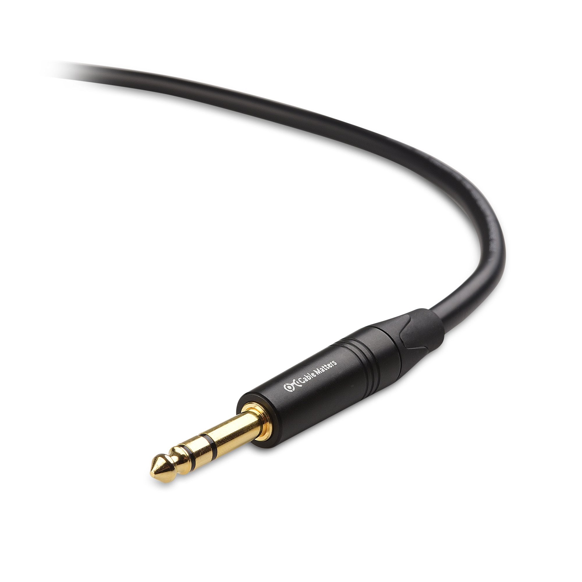 Cable Matters 6.35mm (1/4 Inch) TRS to XLR Cable 15 ft Male to Female (XLR to TRS Cable, XLR to 1/4 Cable, 1/4 to XLR Cable)