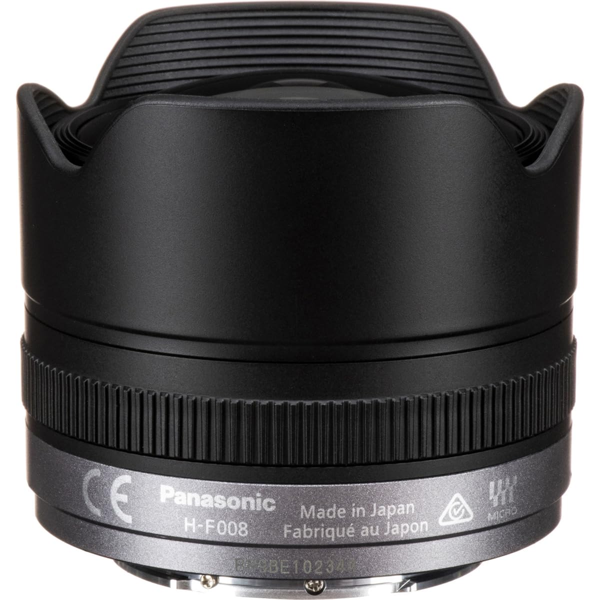 Panasonic Lumix G Fisheye Lens, 8Mm, F3.5, Mirrorless Micro Four Thirds, H-F008 (Usa Black)