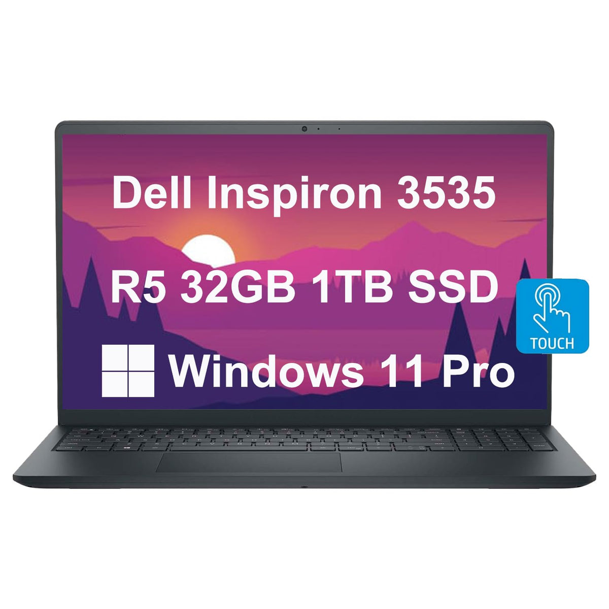 Dell Inspiron 15 15.6'' Business Laptop (Fhd Touchscreen, Amd Ryzen 5 7530U, 32Gb Ram, 1Tb Pcie Ssd, (6 Core Beat I7 1165G7)) Nu
