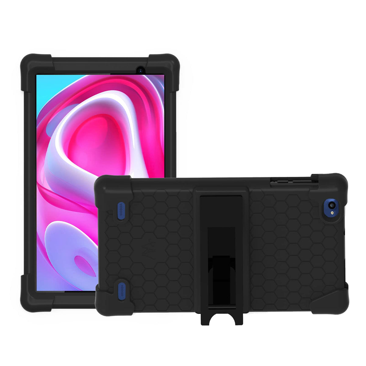 M8L Plus Tablet Case, Transwon Kids Case Cover For Blu M8L Plus Tablet 8 Inch, Blu M8L Plus Tablet Case   Black