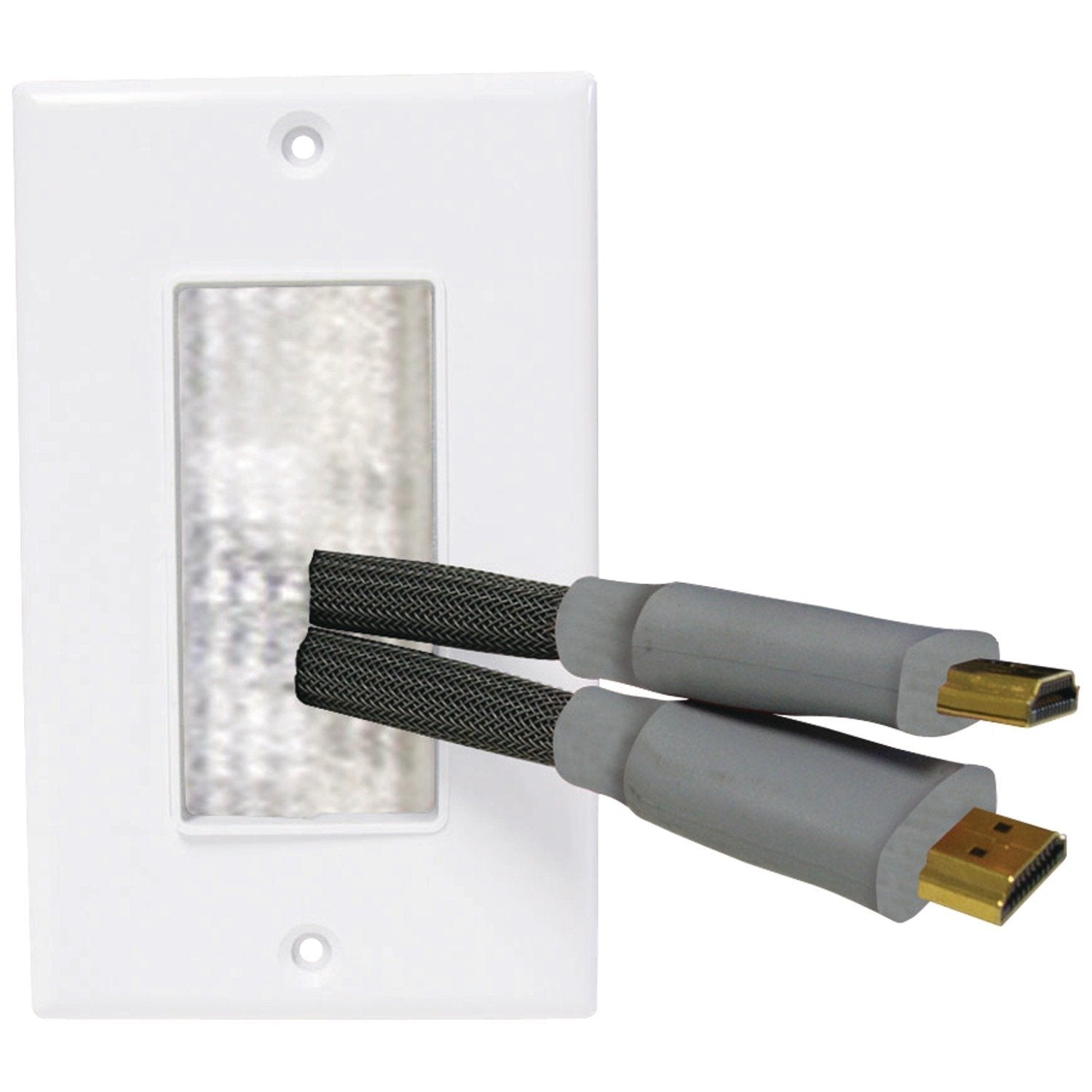 Midlite DBPWH Midlite Dbpwh D  cor Brush Plate with Brush (White)