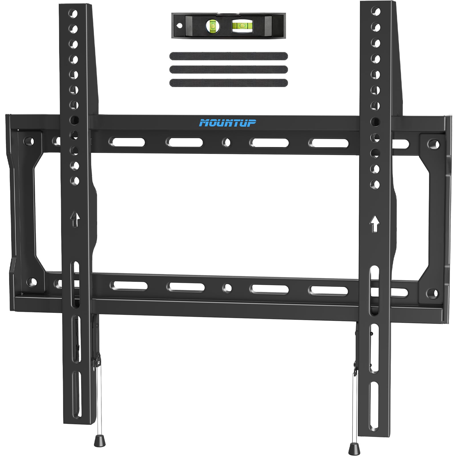 Mountup Tv Wall Mount Fixed For Most 26 60 Inch Tvs, Low Profile And Spacing Saving Design Flat To Wall, Ultra Slim Wall Mount U