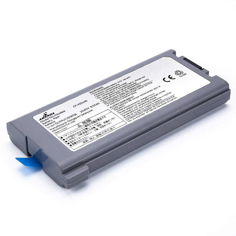 A Amanda New Laptop Battery 9Cell Replacement For Panasonic Toughbook Cf 30 Cf 31 Cf 53 Cf Vzsu46 Cf Vzsu46S Cf Vzsu46U Cf Vzsu4