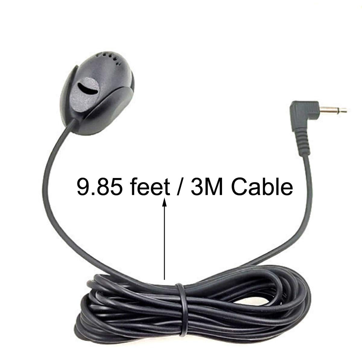 Newth 2.5Mm Car Microphone With 9.85 Feet Assembly Cable Mic For Pioneer Head Unit Enabled Stereo Gps And Dvd