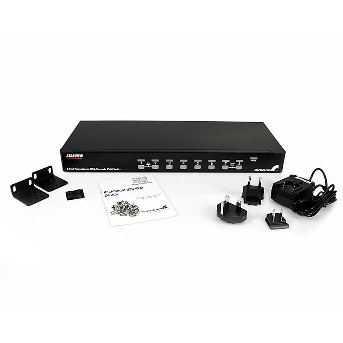 Startech 8 Port 1U Usb Kvm Switch