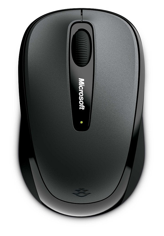 Microsoft Wireless Mobile Mouse 3500 For Business , Loch Ness Gray. Comfortable Ergonomic Design, Wireless, Usb 2.0 With Nano Tr