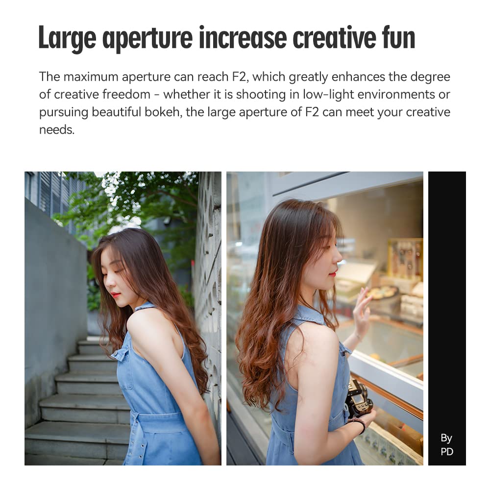 Ttartisan 25Mm F2 Aps C Manual Focus Mirrorless Camera Lens Compatiable With E Mount A5100 A6000 A6400 A6600 Nex 3 Nex 3N Nex 5T Net 5R Nex 5N Nex 7 A7Ii A7Rii A7Rv A7S A7C A9 A1