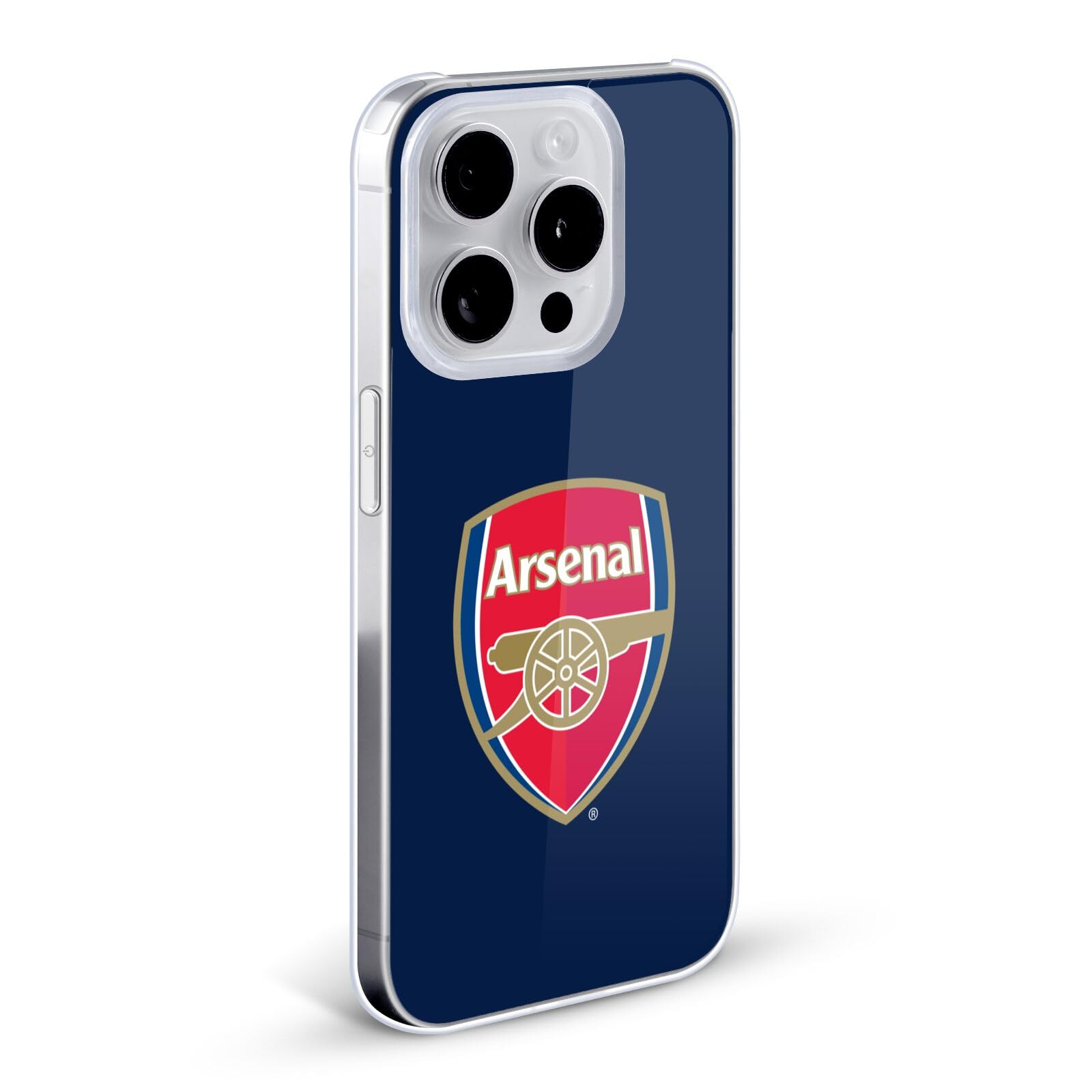Head Case Designs Officially Licensed Arsenal Fc Full Colour Blue Crest 2 Hard Back Case Compatible With Apple Iphone 12 / Iphon
