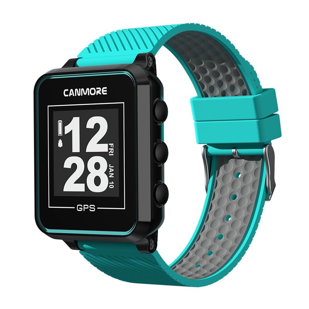 Canmore Tw353 Golf Gps Watch For Men And Women, High Contrast Lcd Display, Free Update Over 41,000 Preloaded Courses Worldwide, 