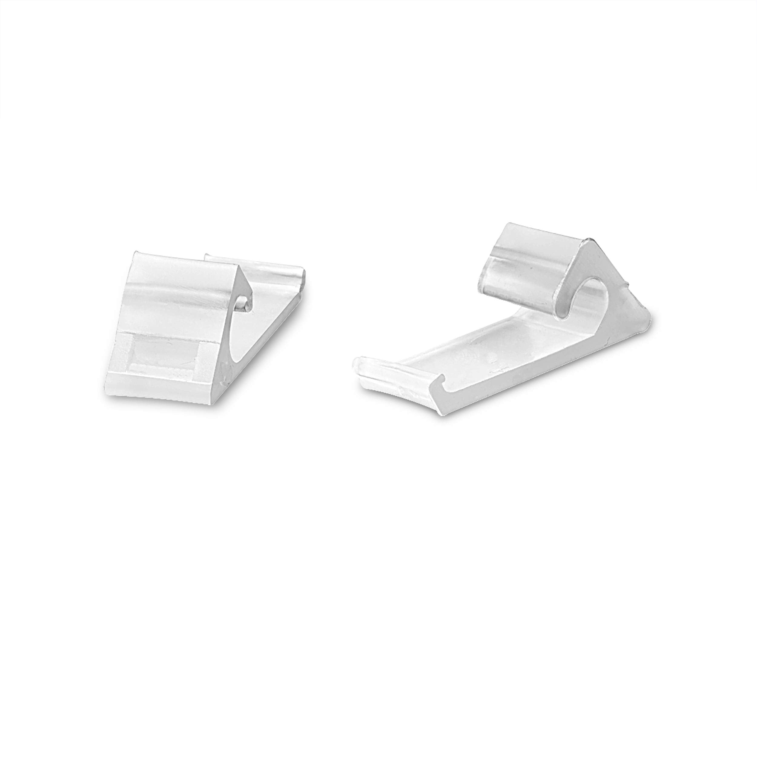 The Cimple Co Nylon Horizontal Siding Clips For Coax (Rg6 Rg59) Cable Mounting Home Snap In Clips For Hanging And Wire Bundle Ca