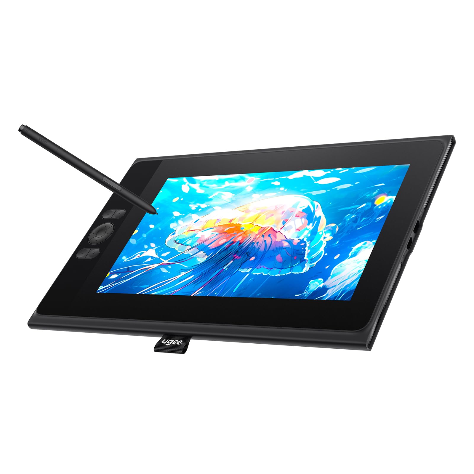 UGEE UE12 11.6 inch Drawing Tablet with Screen, Graphic Tablet with Full-Laminated Screen, 124% sRGB Color Gamut, Battery-Free S