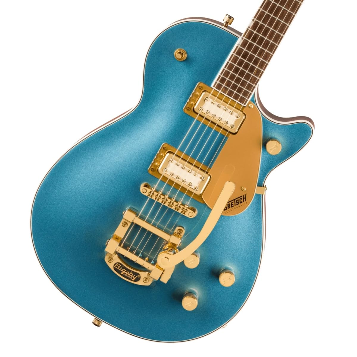 Gretsch Electromatic Pristine Ltd Jet Single Cut 6 String Right Handed Electric Guitar With Bigsby Tailpiece (Mako)