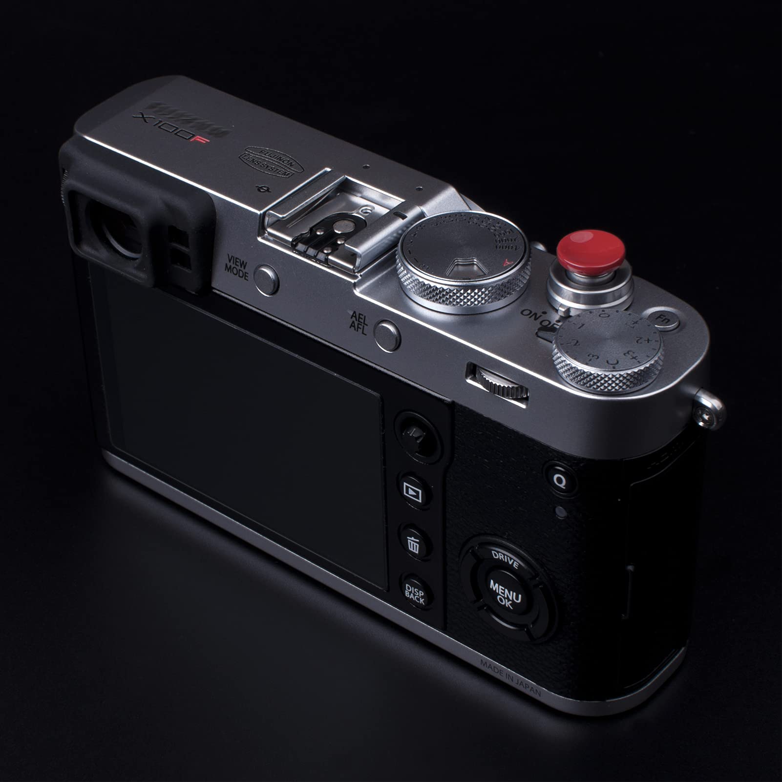 Vko Dark Red Soft Metal Shutter Release Button Compatible With Sony Dsc Rx1Rii Rx10Iv Rx10Iii Rx10Ii Rx10 X T4 X T30 X T3 X100F