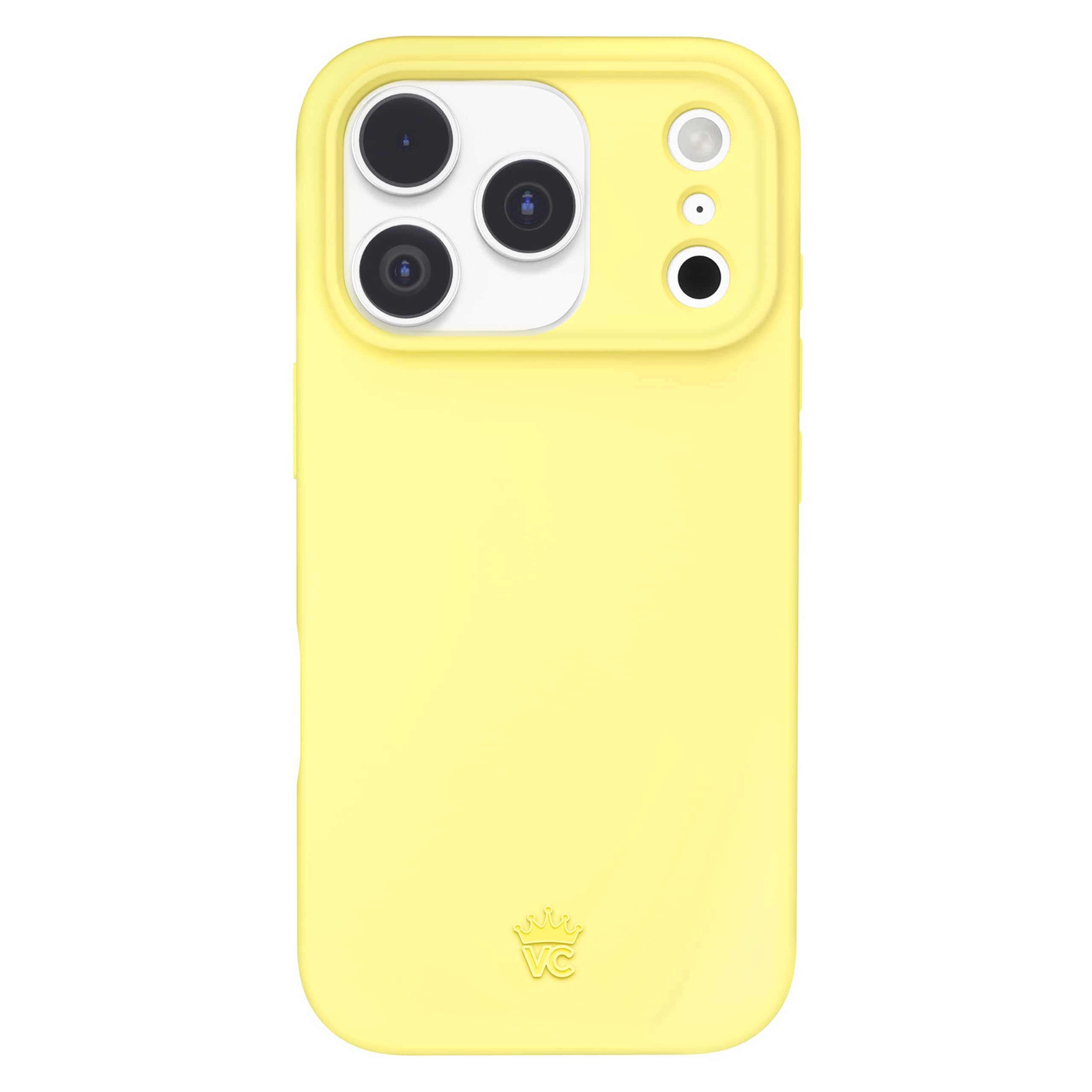 VELVET CAVIAR Case for iPhone 17 Pro | Compatible with MagSafe | 10ft Drop Tested | Smooth SatinShield Finish | Butter Yellow