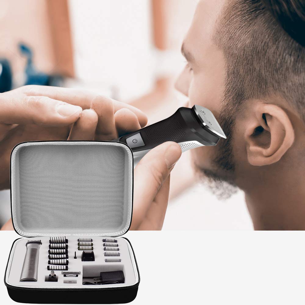 Case Compatible With Philips For Norelco Multigroom Series 7000 5000 9000 Men'S Grooming Kit With Trimmer Mg7750/49 Mg7910/49 Mg