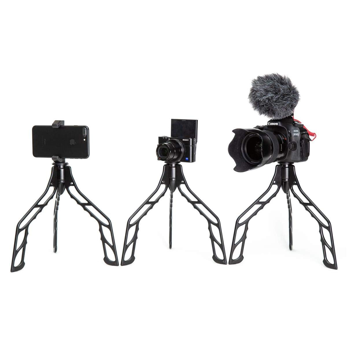 Switchpod Dslr Tripod For Smart Phone Camera Stand Holder For Iphone, Android, Aluminum, Lightweight, Indestructible, Great For Selfies, Vlogging, Photography Switch Pod