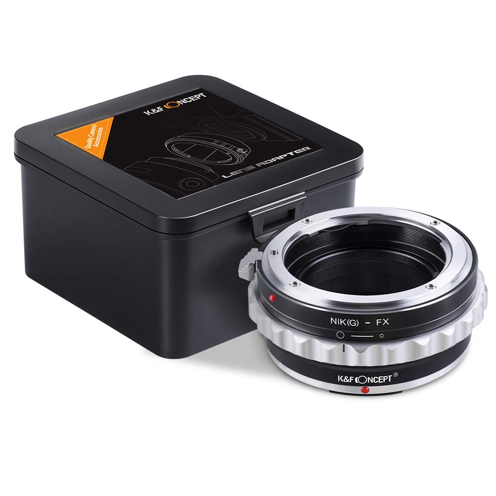 K&F Concept Lens Mount Adapter Compatible With Nikon G Ai Af S Lens To Fuji X Mount Camera Adapter