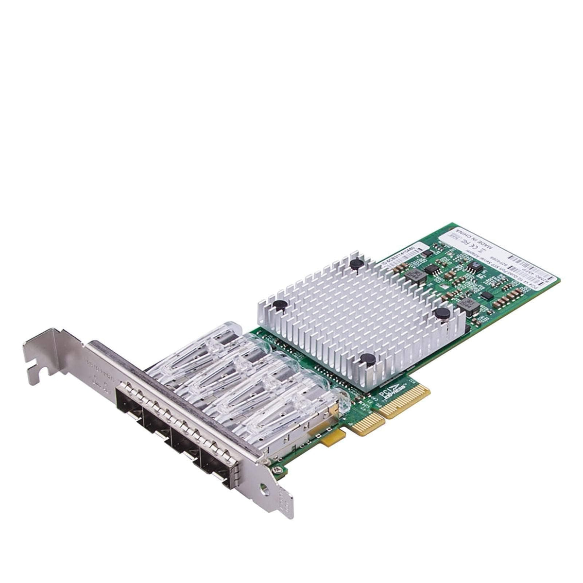 Gigabit 4 Port Nic With Intel I350 Am4 Chip, Quad Sfp Ports 1Gb Network Card Compare To Intel I350 F4 Nic, Pci Express 2.1 X4, E