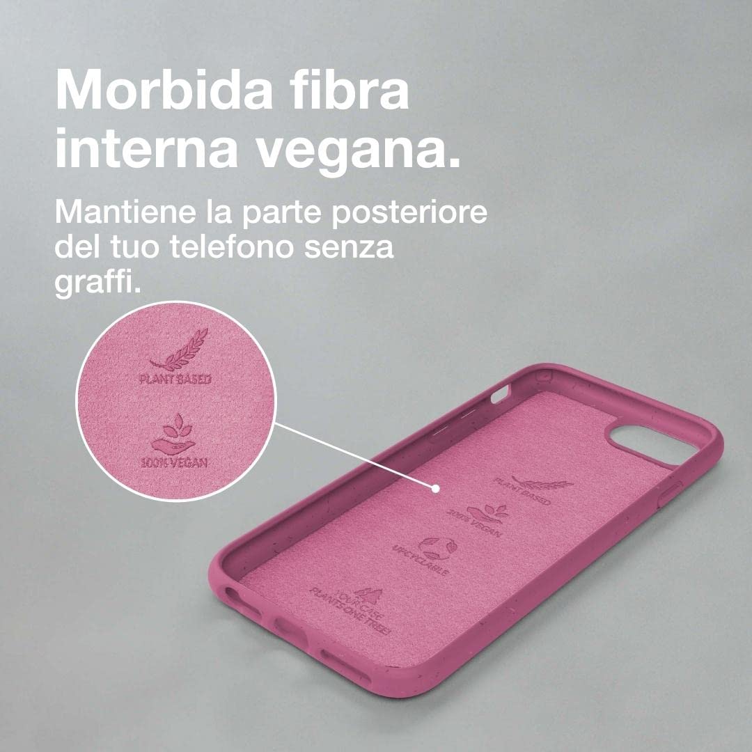 Woodcessories   Phone Case For Iphone Se 2022 Case Red, Iphone Se 2020 Case Red, Iphone 8 Case Red, 7, 6 S   Ecofriendly, Made O