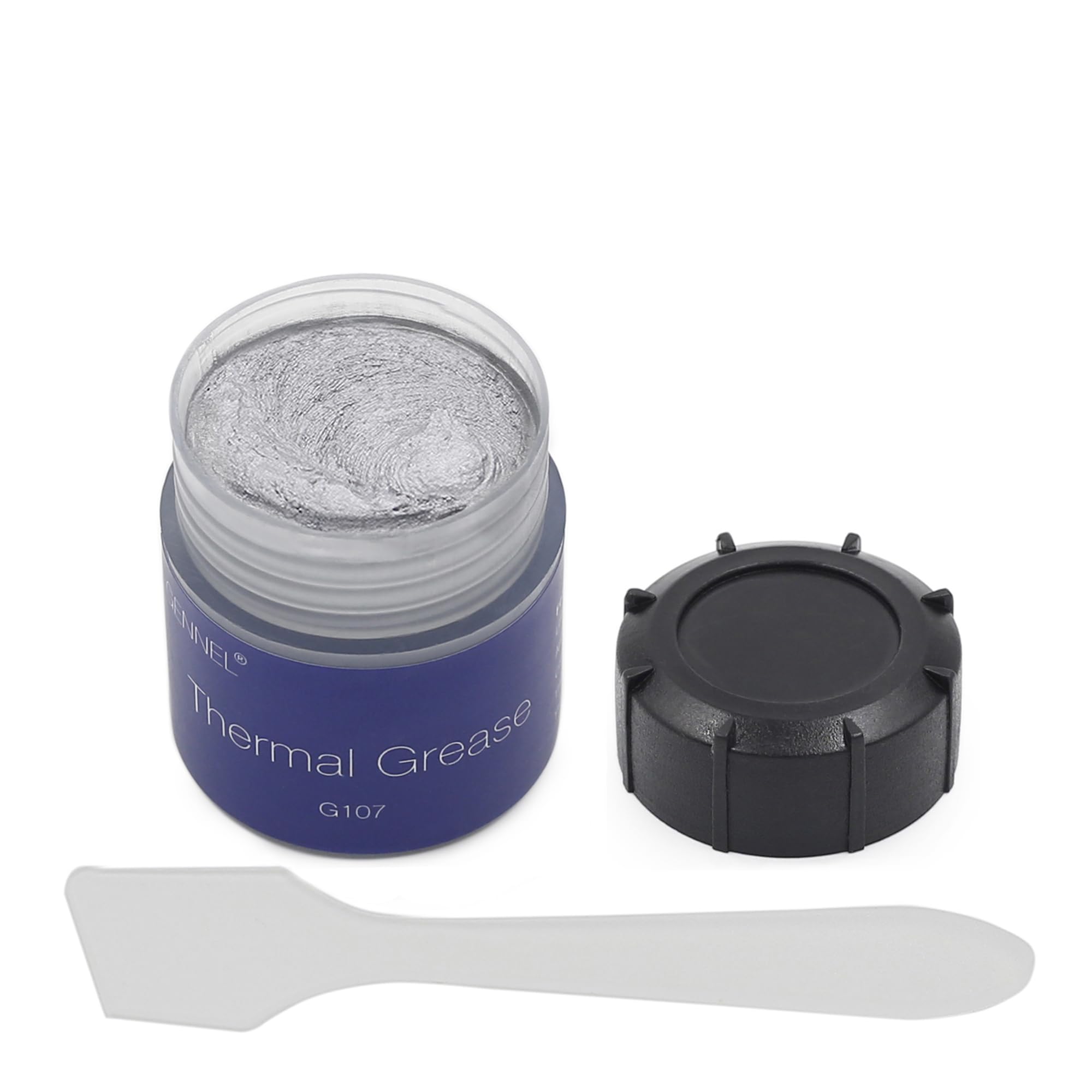 GENNEL G107 20g Silver Thermal Paste, High Performance Heatsink Paste, Thermal Conductive Grease Compound for CPU GPU Cooler LED